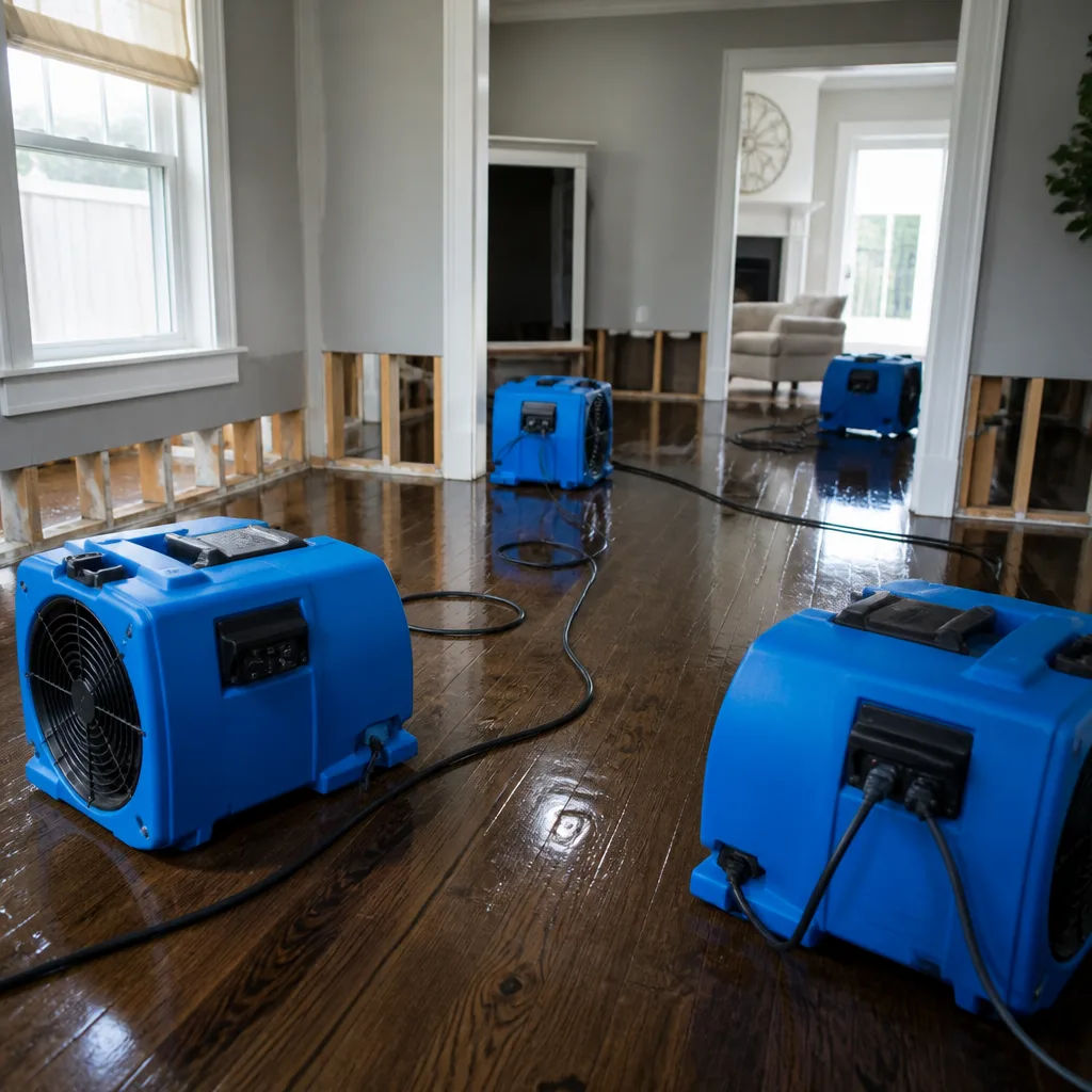 Water damage drying